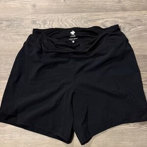 Rabbit Women's Black Athletic Shorts